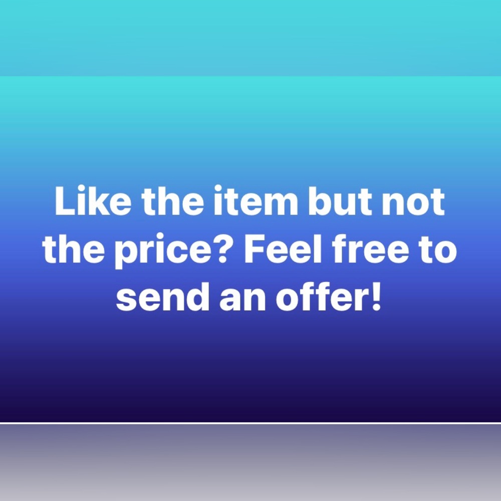 All offers considered!